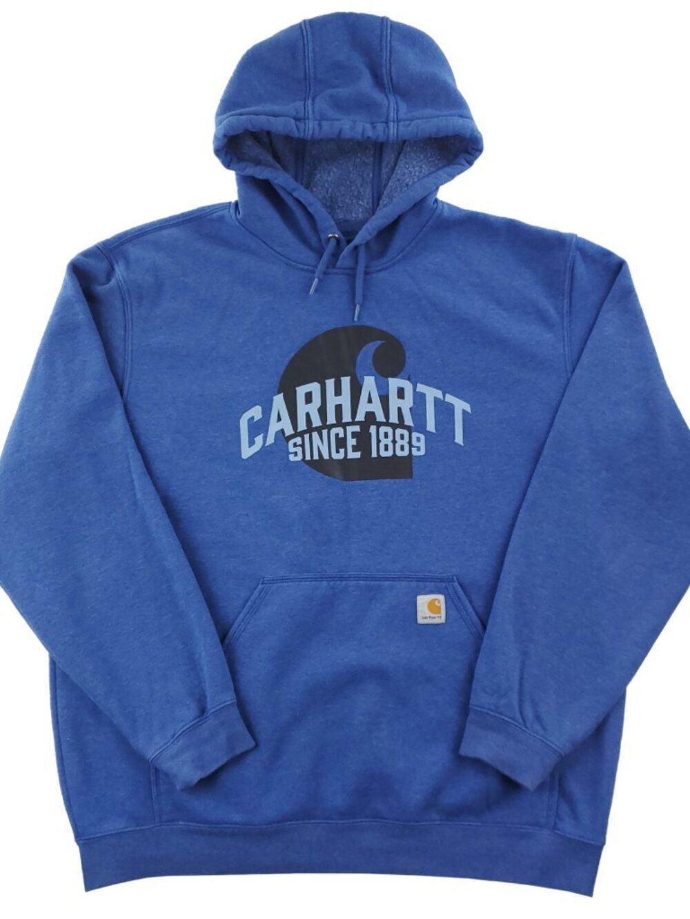 Carhartt Hoodie Sweatshirt Fleece 105498 Midweight Graphic Logo Loose Fit Men XL